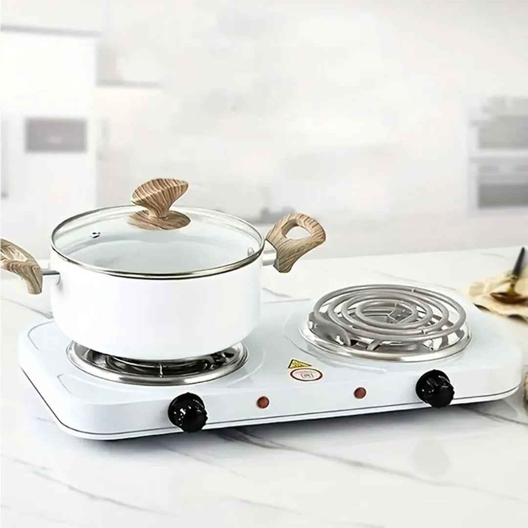 Buy now,1000W double burner hot plate, electric stove Pakistan,