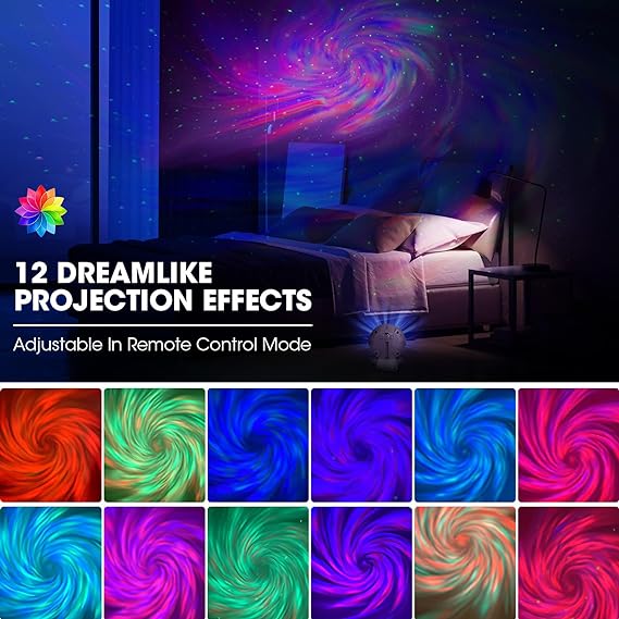 Astronaut Star Projector, Kids Night Light, Nebula Projector Light. Galaxy Bedroom Projector, - awanix.pk