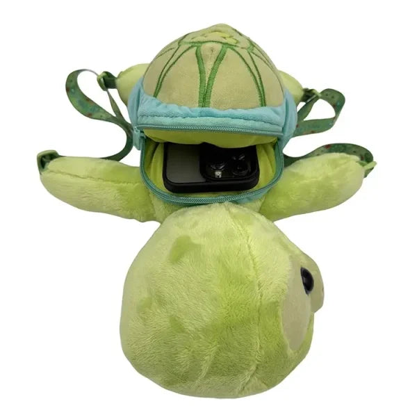 Baby Sea Tortoise Turtle Stuffed Animal Super Soft Cute Plush Children’s Doll Kindergarten Backpack | Bag For Kids – 30cm - awanix.pk