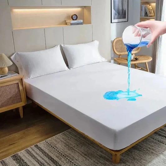 Waterproof Mattress Cover King Sized Mattress - awanix.pk