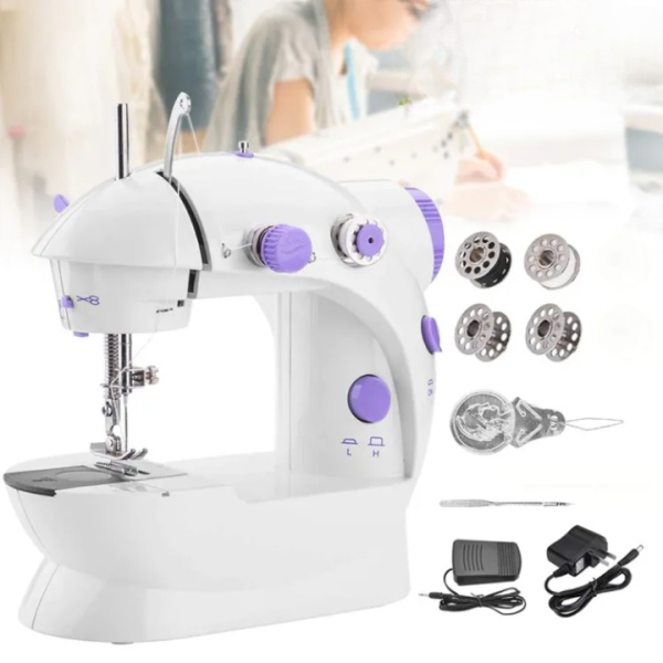 Mini Sewing Machine Electric Hand Small Sewing Machines Mini Motor Electric Sewing Machine For Home - awanix.pk