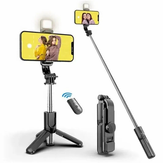 Buy now 3-in-1, portable content creation selfie camera stick in low  price in pakistan