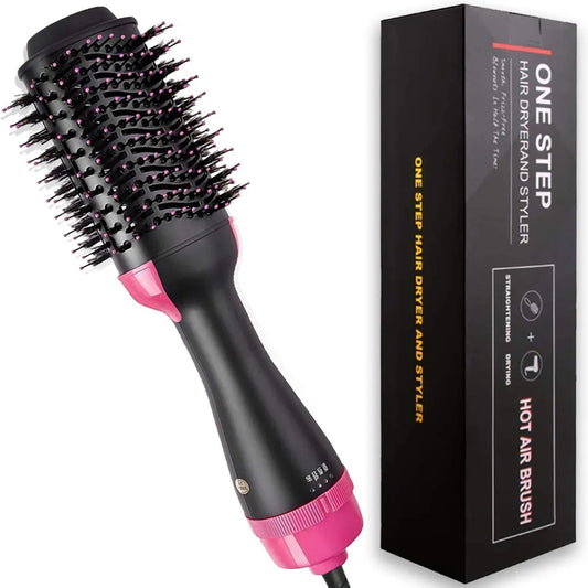3 In 1 One Step Hot Air Brush (dryer + Styler) - awanix.pk