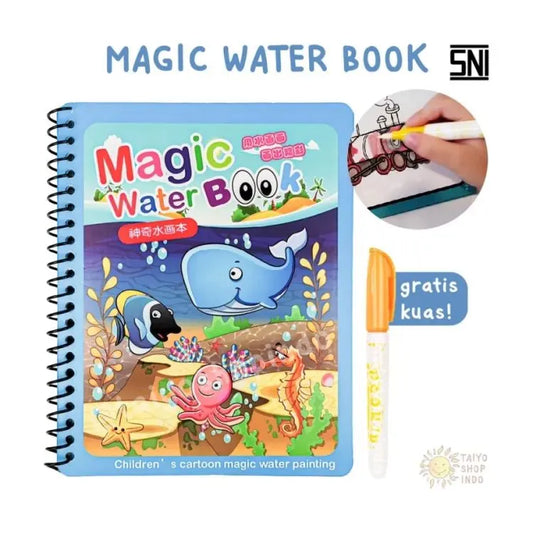 magic water coloring book,reusable drawing book,educational toys Pakistan