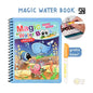 magic water coloring book,reusable drawing book,educational toys Pakistan