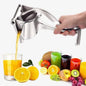 stainless steel Manual Fruit Juicer Extract maximum juice from lemons, oranges & pomegranates