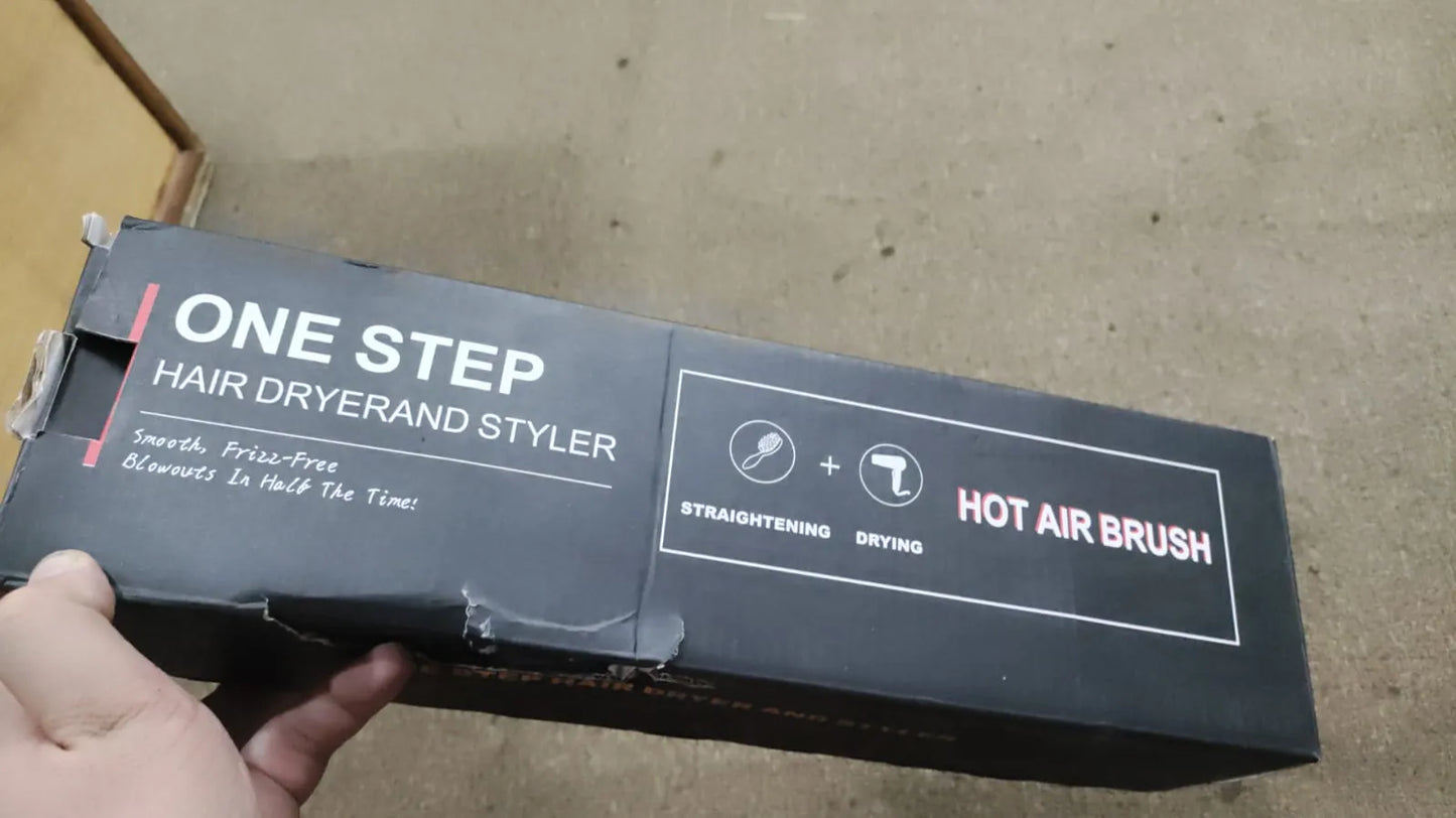 3 In 1 One Step Hot Air Brush (dryer + Styler) - awanix.pk