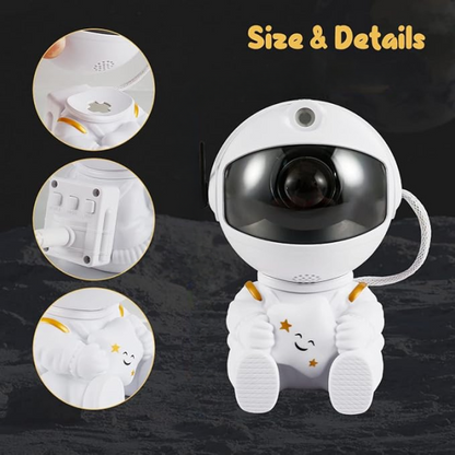 Astronaut Galaxy Projector Lamp | Led Night Light Decoration For Bedrooms – Electric - awanix.pk