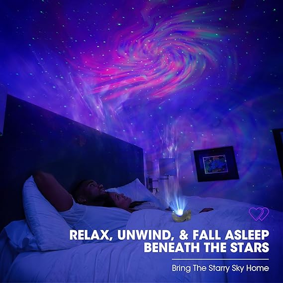 Astronaut Star Projector, Kids Night Light, Nebula Projector Light. Galaxy Bedroom Projector, - awanix.pk