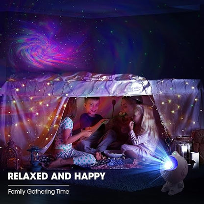 Astronaut Star Projector, Kids Night Light, Nebula Projector Light. Galaxy Bedroom Projector, - awanix.pk