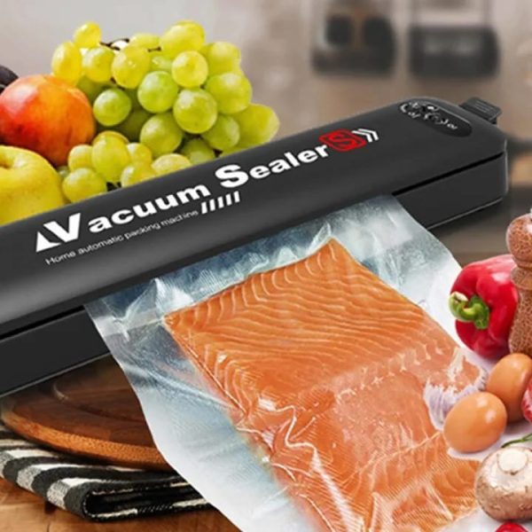 Automatic Vacuum Sealer Food Packing Machine | Electric Vacuum Sealer Machine - awanix.pk