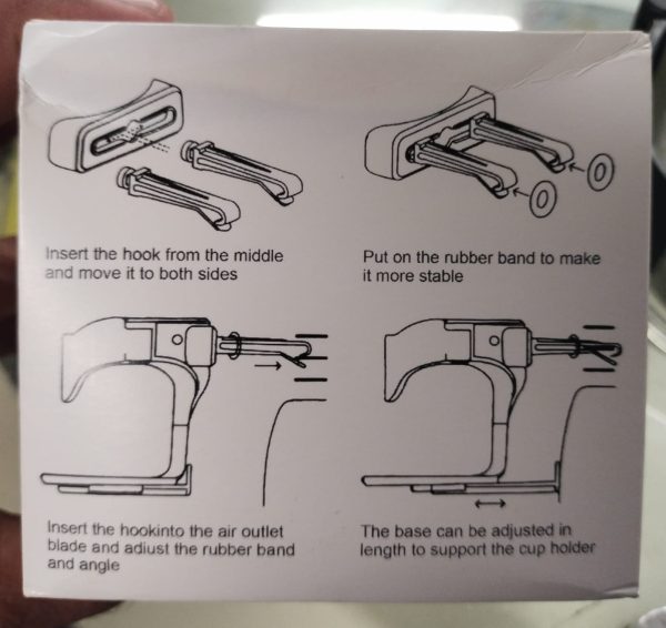 Car Glass Cup Holder Drink Bottle Holder Travel Cup Holder - awanix.pk