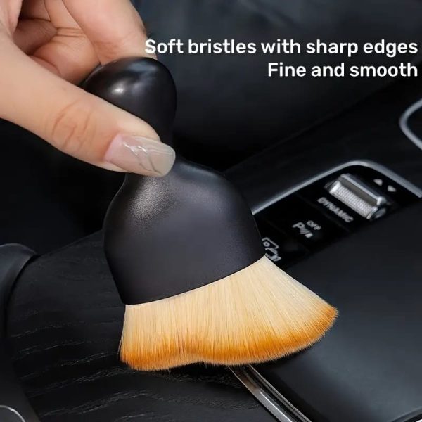 Car Interior Cleaning & Multifunctiona Soft Hair Brush For Cleaning Of Small And Tiny Places (random Color) - awanix.pk
