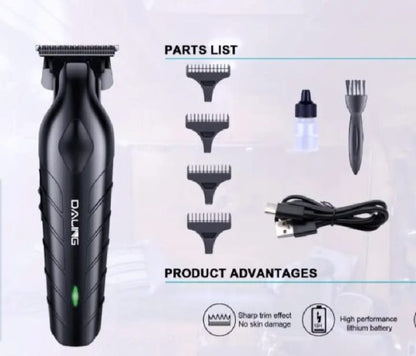 Daling Dl-1767 Professional Hair Clippers For Men’s Hair Clipper, Rechargeable Hair Clipper - awanix.pk