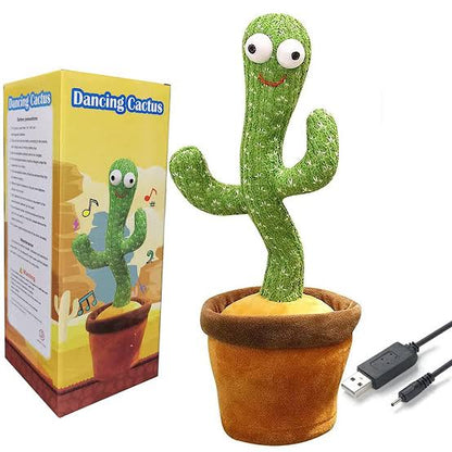Dancing Cactus Rechargable ( With Android Cable) (without Box) - awanix.pk