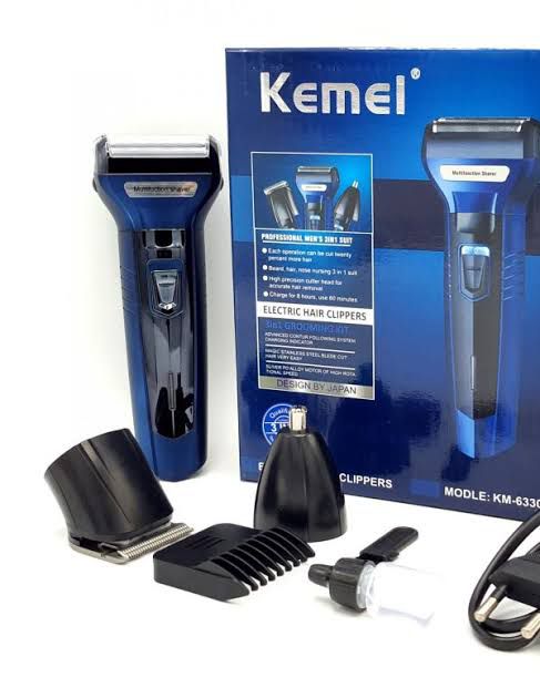 Kemei 3-in-1 Super Grooming Kit - awanix.pk