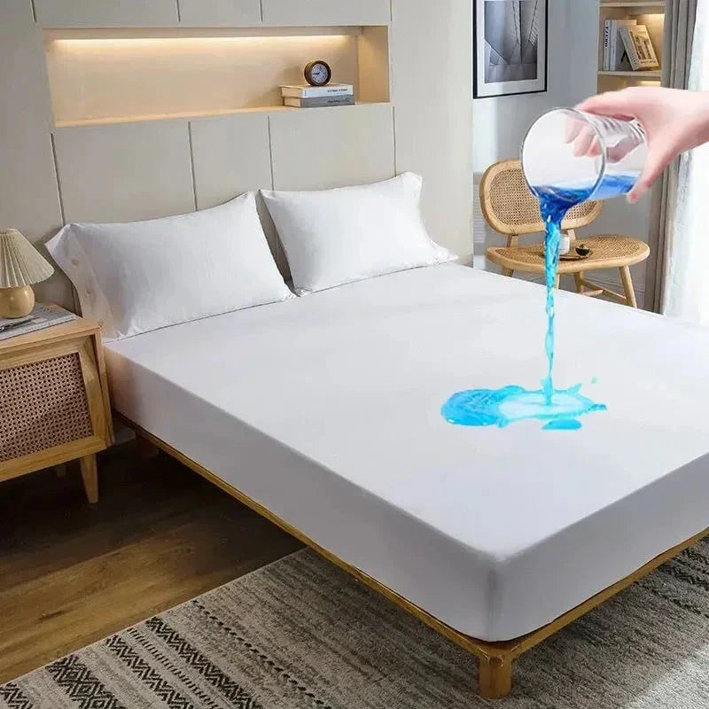 Waterproof Mattress Cover King Sized Mattress - awanix.pk
