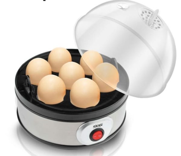 New Electric Egg Boiler Machine Egg Cooker For Boiled Poached Eggs 350 W - awanix.pk