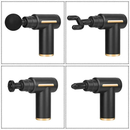 Professional Deep Tissue Massage Gun High Torque Muscle Relaxer Portable Ergonomic Design Ultra Compact Fashionable Perfect for Back Neck Day Gift Relieves Body Fatigue Improves Skin Smoothness