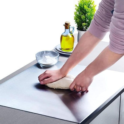 Stainless Steel Cutting Board Durable, Hygienic, And Easy To Clean—perfect For All Your Chopping Needs. A Must-have For Any Chef - awanix.pk