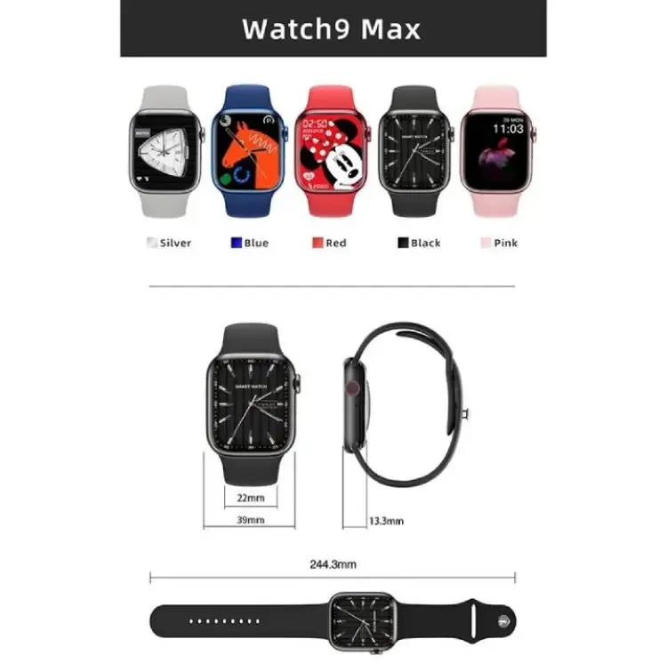 Watch9 Max Smartwatch - Bluetooth Calling Smart Watch for Men & Women